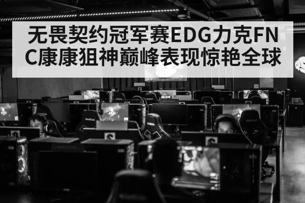 无畏契约冠军赛EDG力克FNC康康狙神巅峰表现惊艳全球